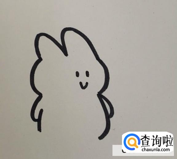 简笔画兔子教程
