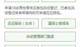网上如何报名参军