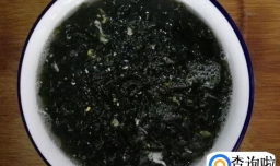 鸡蛋紫菜汤的家常做法