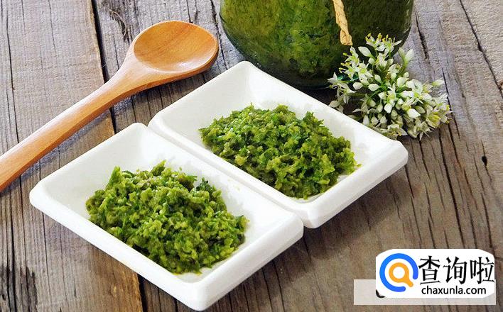 韭菜花酱的做法 自制韭菜花酱br