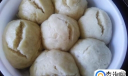 自做的甜酒酿馒头