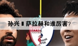 孙兴慜萨拉赫和谁厉害？