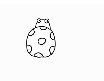 七星瓢虫简笔画