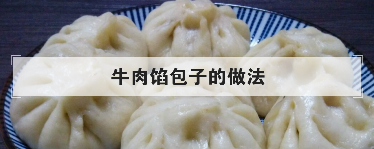 牛肉馅包子的做法