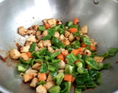 麻辣鸡丁的做法