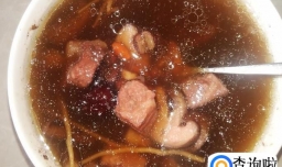 滋补药材炖瘦肉的做法