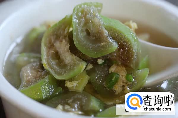 丝瓜汤这么做好吃