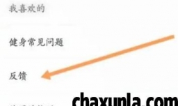 Fit健身怎样进行问题反馈