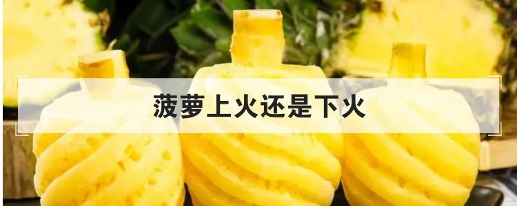 菠萝上火还是下火br