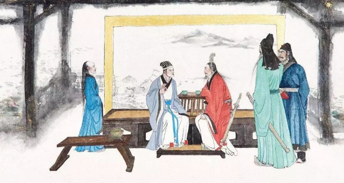 三顾茅庐的人是谁？