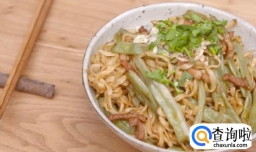 豆角焖面的制作方法