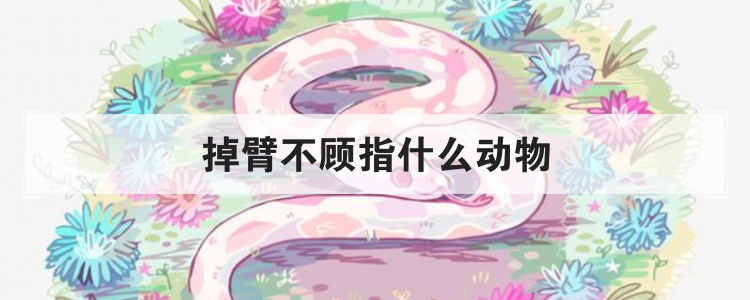 掉臂不顾指什么动物