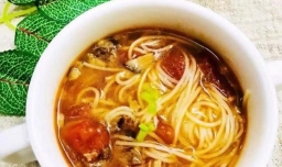 如何做番茄香菇牛肉面？