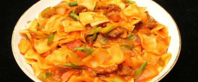 炒面疙瘩的做法