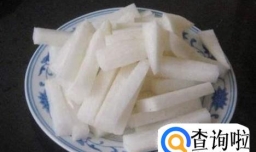 好吃的凉拌萝卜条的做法