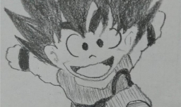 七龙珠孙悟空素描教程