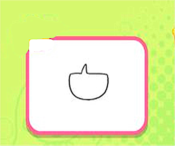 抖音上Q版小女孩简笔画