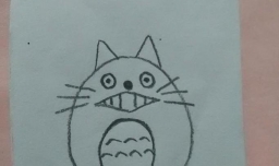 龙猫的绘画方法