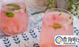 怎样用桃子做冷饮
