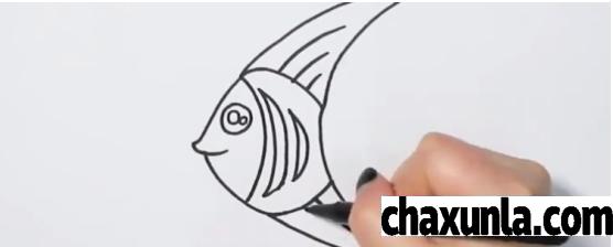 简笔画小鱼图文教程