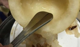 冰糖蒸梨的做法