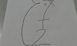 如何用数字画一个老鼠