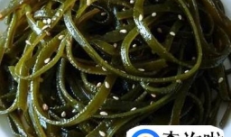 素炒海带丝的家常做法。