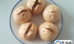 玫瑰馅馒头的做法