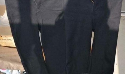 黑裤子磨的发亮怎么办