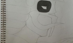 魔神加欧线稿手绘教程