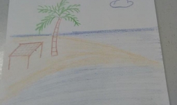 涂鸦系列之怎样画美丽海滩