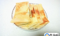 煎饼韭菜盒子的做法