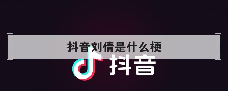 抖音刘倩是什么梗