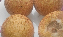 炸糯米球怎么炸得空心