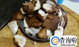 香菇炒白菜的做法