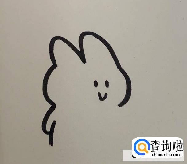 简笔画兔子教程