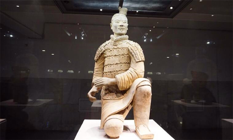 兵马俑本来的颜色是