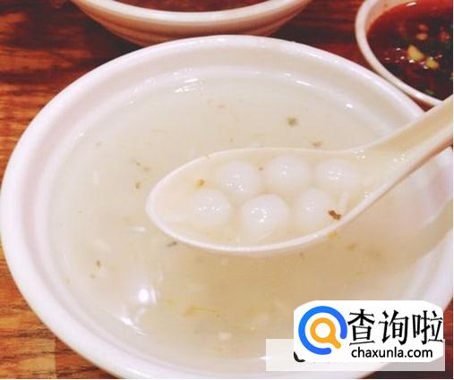 桂花酒酿小元宵的汤热量高不高