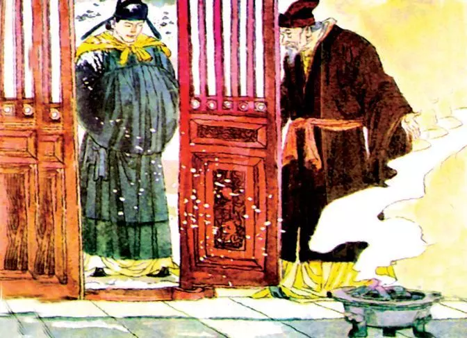 程门立雪的故事主要讲了什么