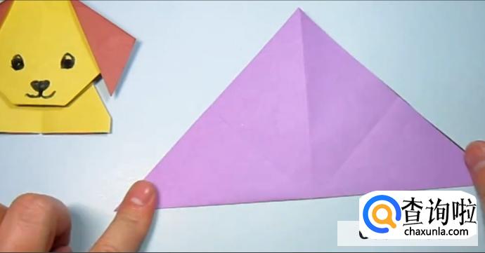 折纸小狗简单教程