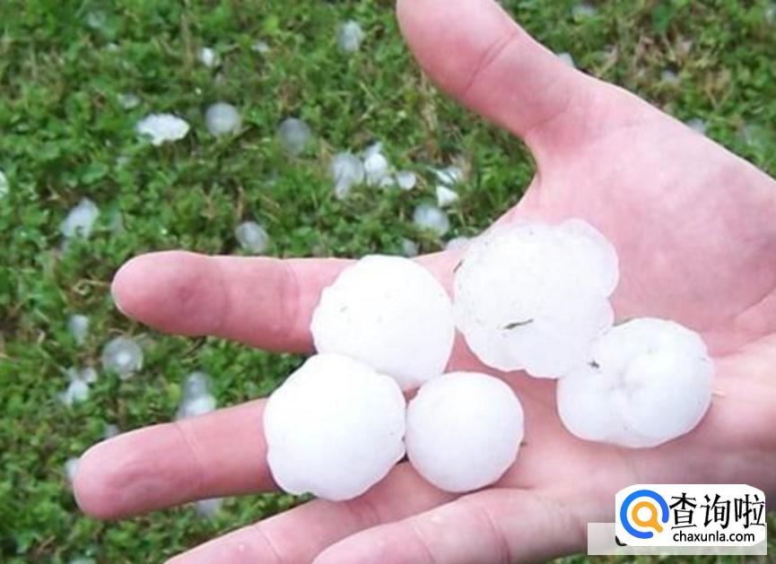 夏天为什么也会下冰雹