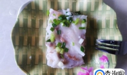 自做的萝卜肉丝糕