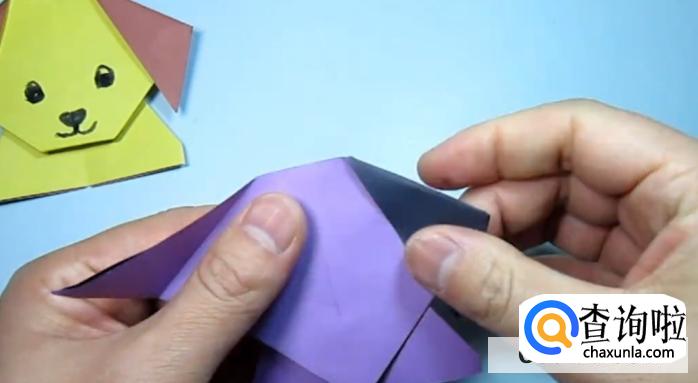 折纸小狗简单教程