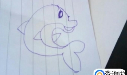 儿童简笔画海豚怎么画