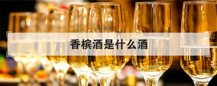 香槟酒是什么酒