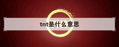 tnt是什么意思