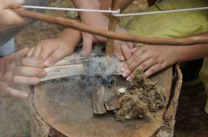 钻木取火怎么做