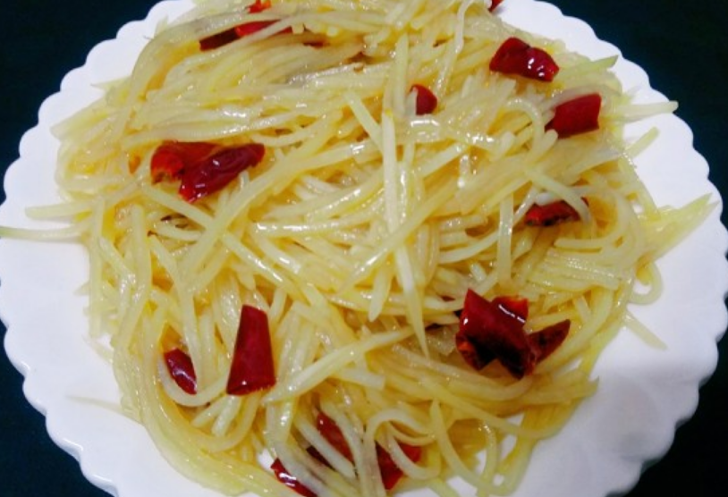 土豆丝的做法