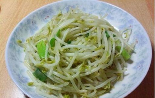 清炒绿豆芽的家常做法