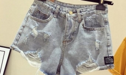 教你牛仔短裤怎么搭配